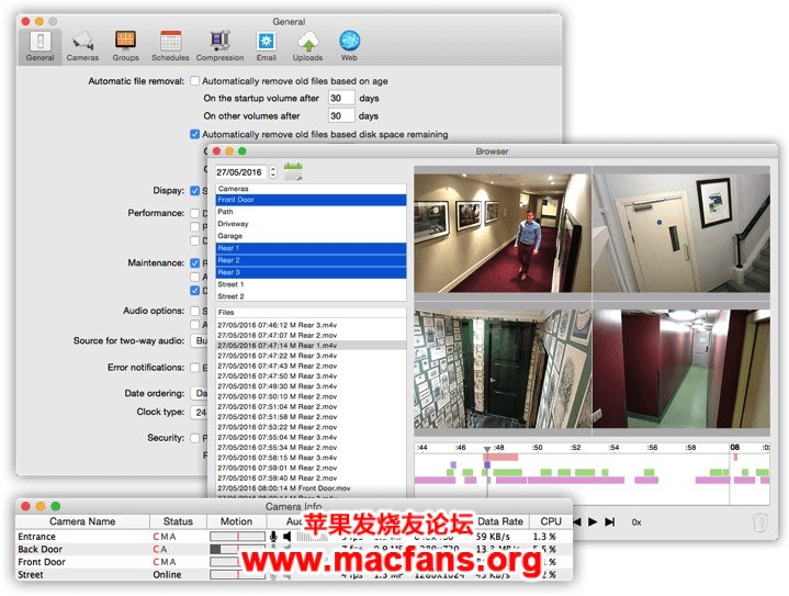 SecuritySpy 5.1.0 破解版 Mac 摄像头监控管理软件