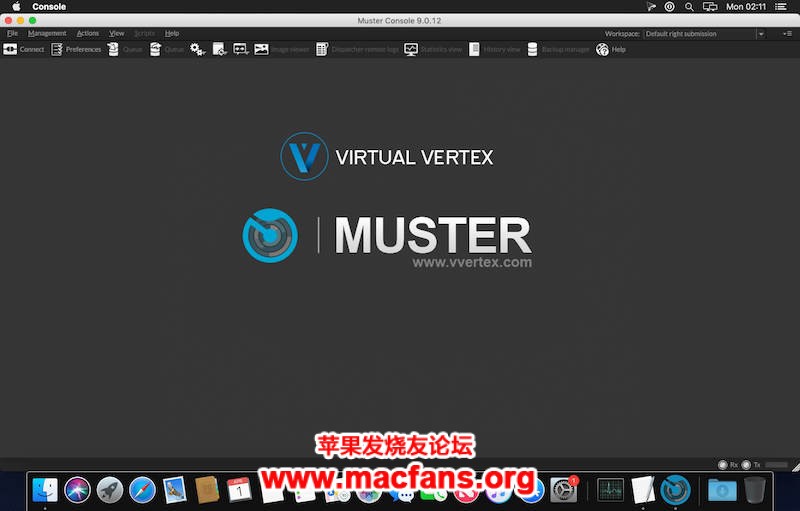 Virtual Vertex Muster 9.0.14 破解版 Mac 专业的多媒体集群渲染平台